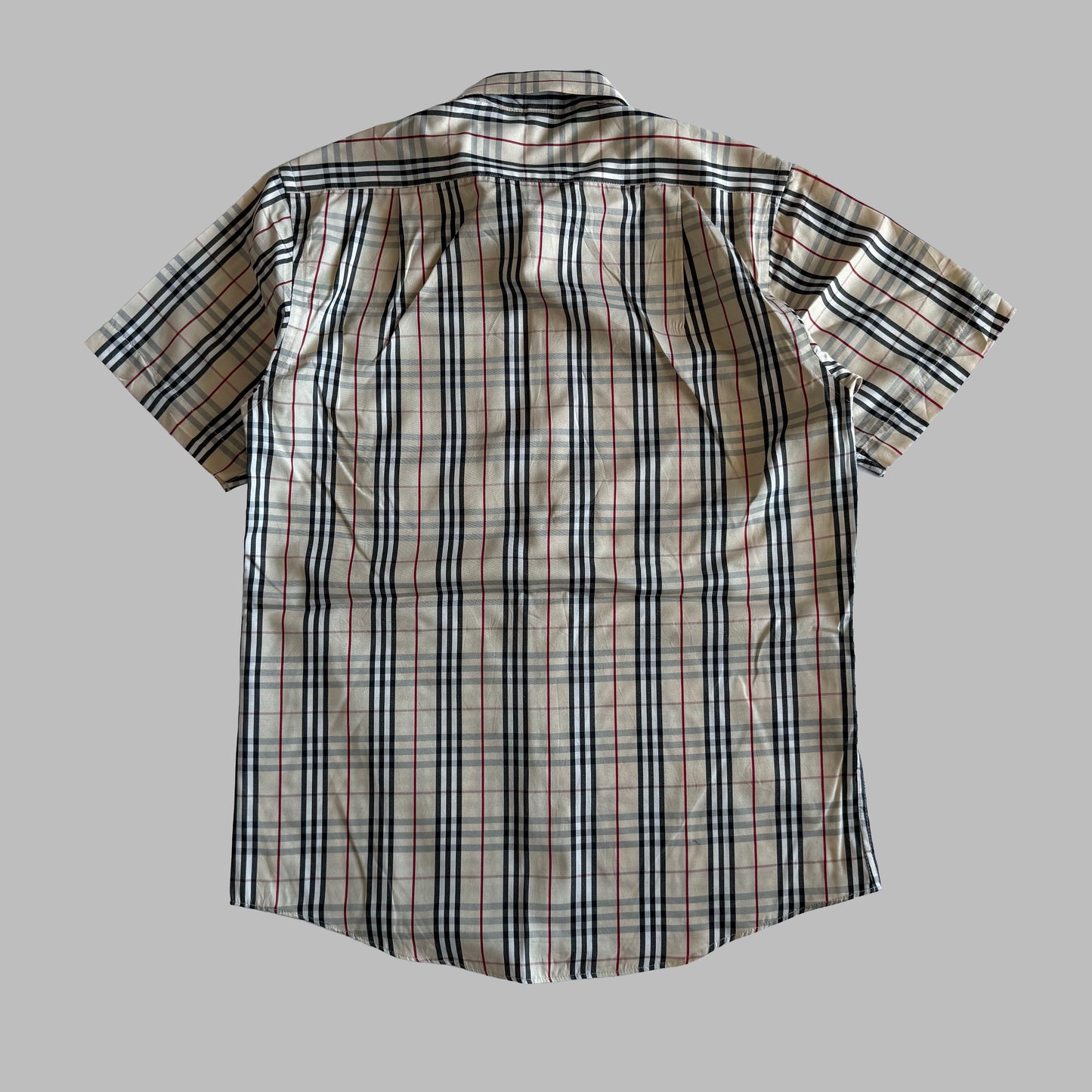 00s Burberry Button Up Shirt - Large