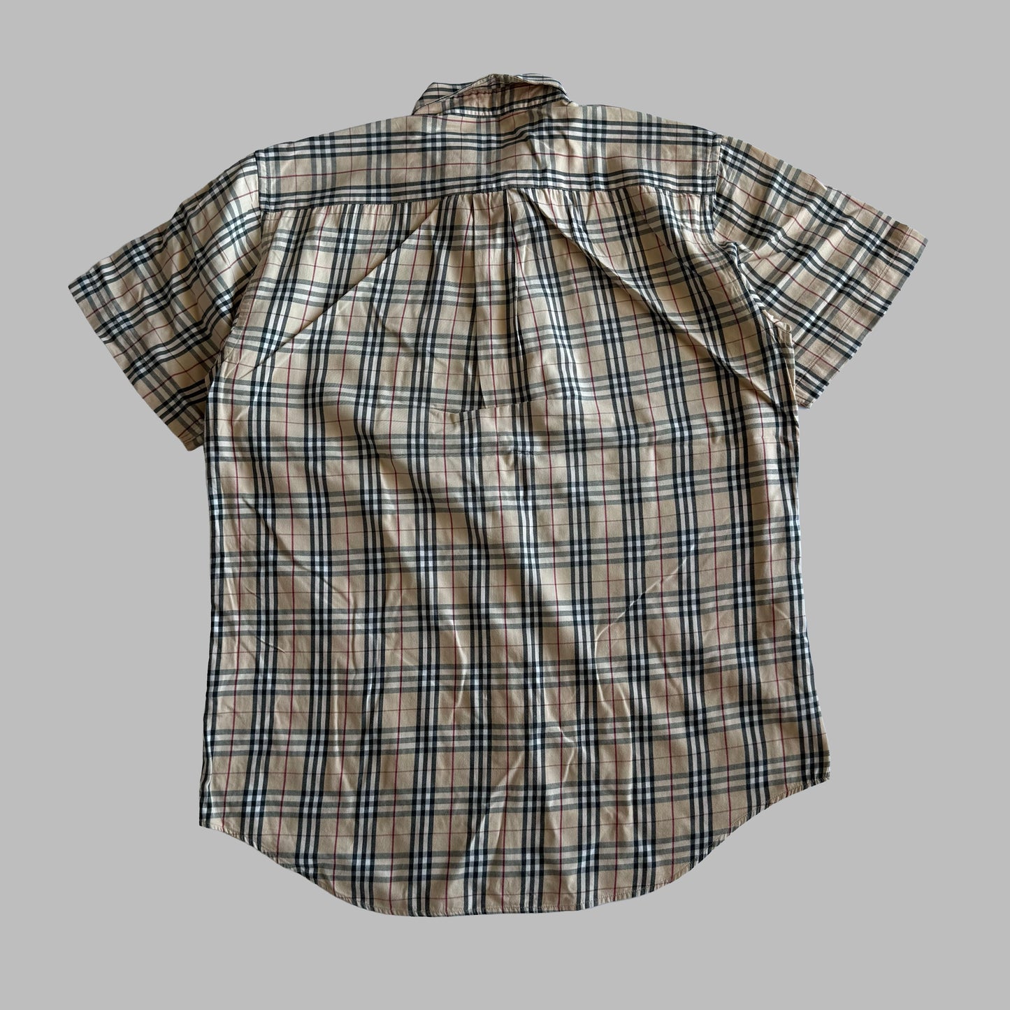 00s Burberry Button Up Shirt - Large