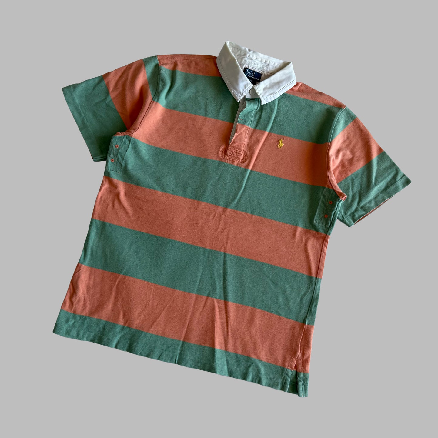 Ralph Lauren Striped Polo Shirt - Meidum