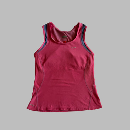Y2K Nike Synched Racerback Activewear Tank - M