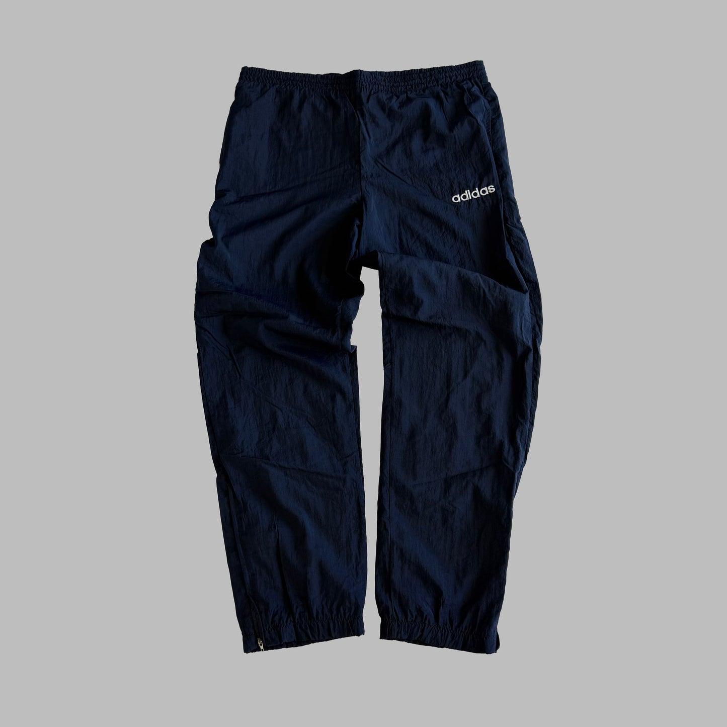 90s Adidas Baggy Track Pants - Medium