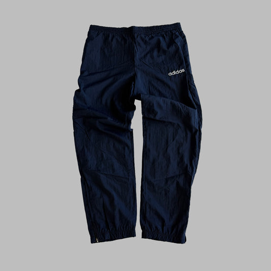 90s Adidas Baggy Track Pants - Medium