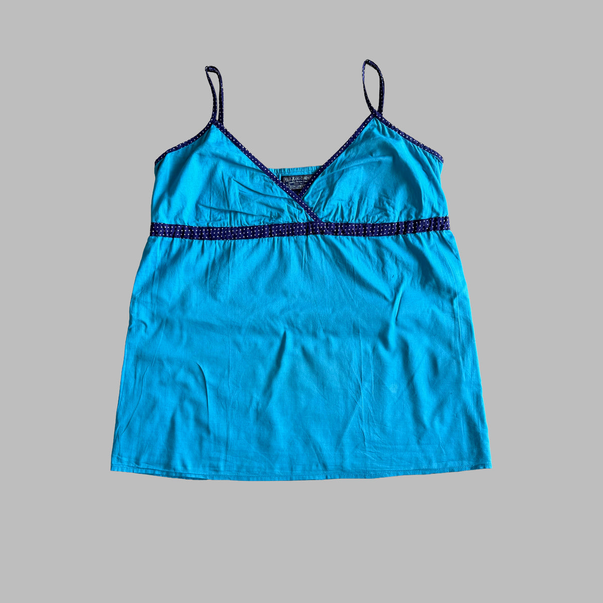Y2K Ralph Lauren Polka Dot Cami - S/M