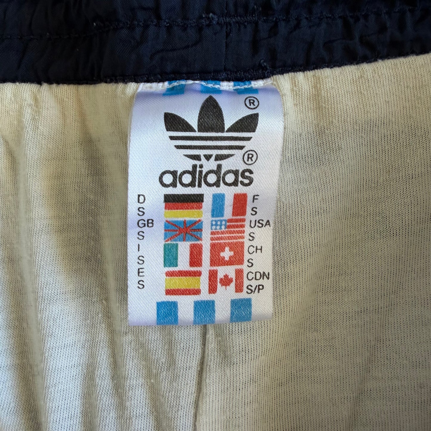 90s Adidas Baggy Track Pants - Medium