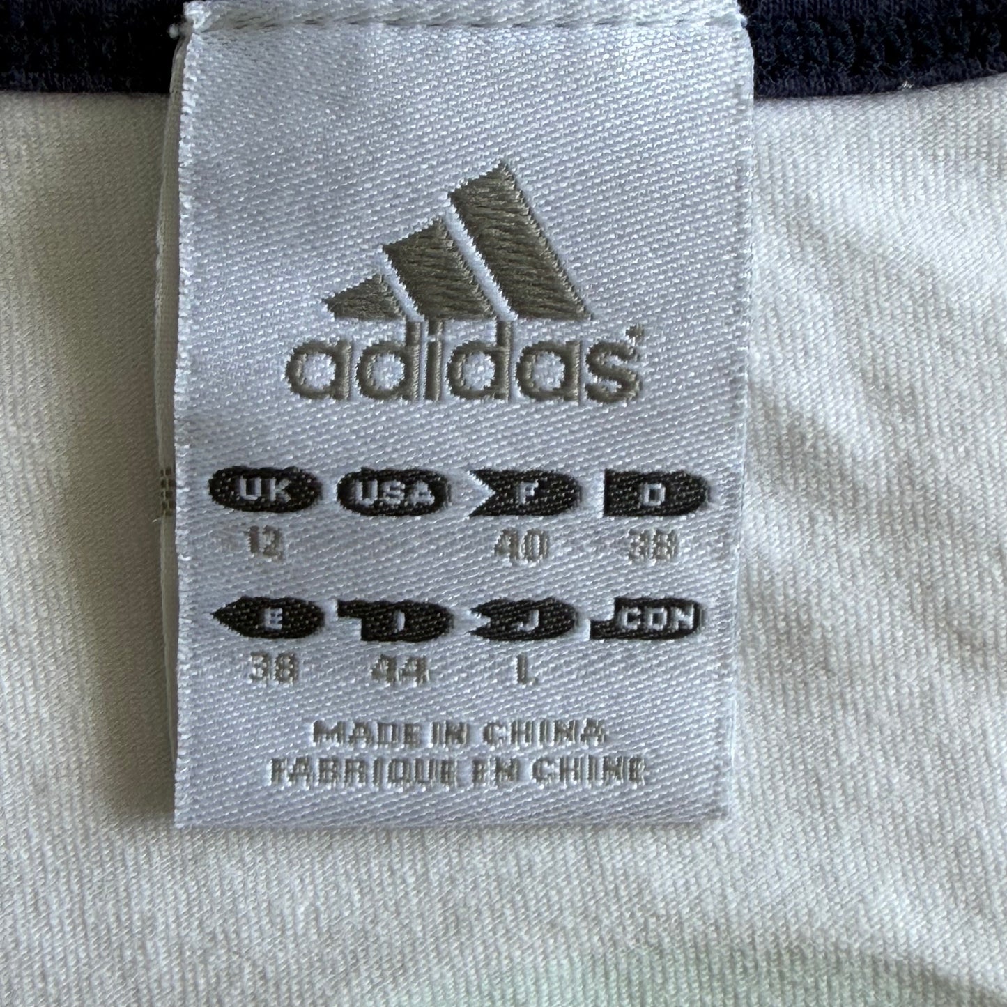 Y2K Adidas Two Tone Spell Out Activewear Tank - M