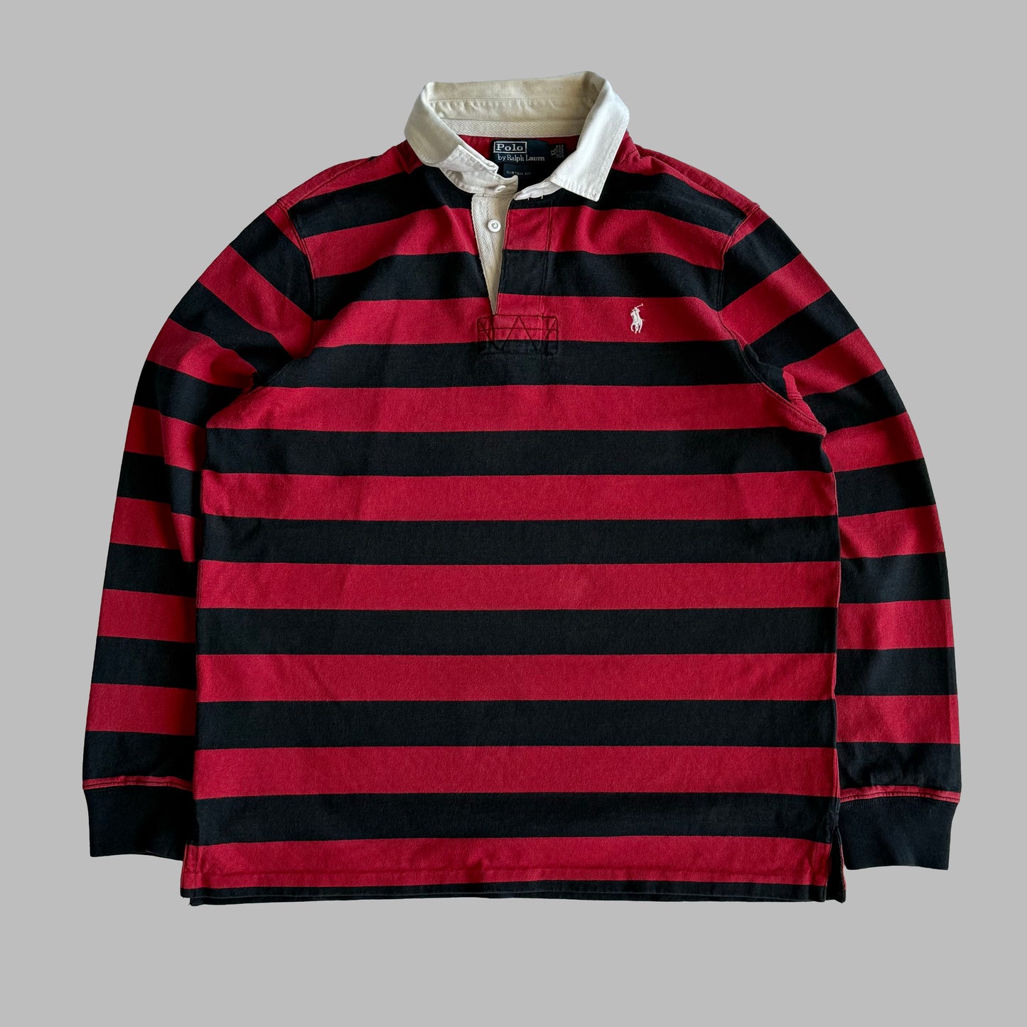 Ralph Lauren Striped Rugby Shirt - X-Large