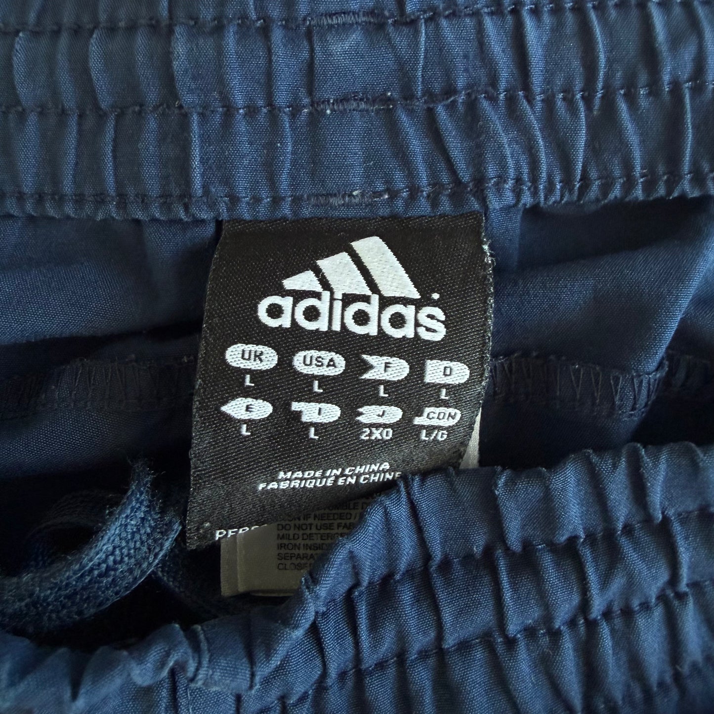 00s Adidas Wide Leg Track Pants - Large