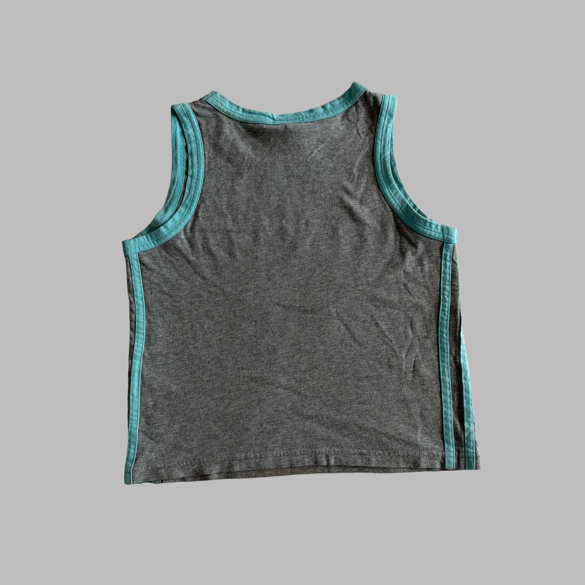 Y2K Adidas Spell Out Ringer Tank - XS