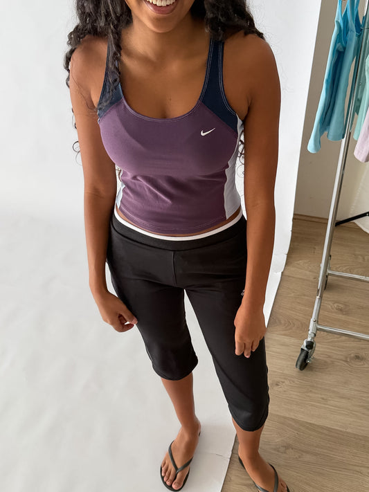 Y2K Nike Racerback Activewear Tank - S/M