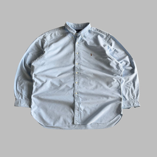 Y2K Polo Ralph Lauren Cotton Button Up Shirt - XXL