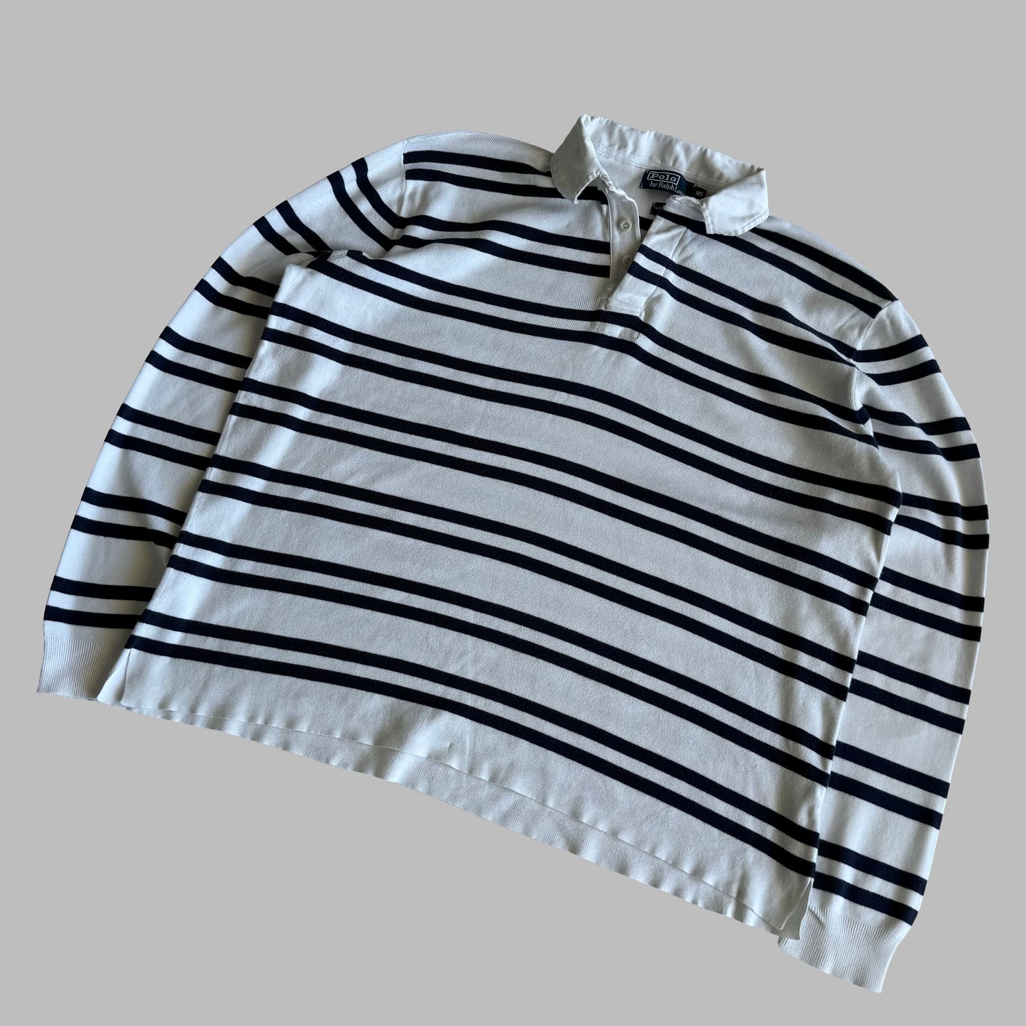 Ralph Lauren Striped Rugby Shirt - Large