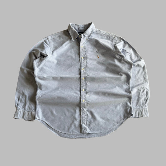 Y2K Polo Ralph Lauren Heavyweight Button Up Shirt - XL