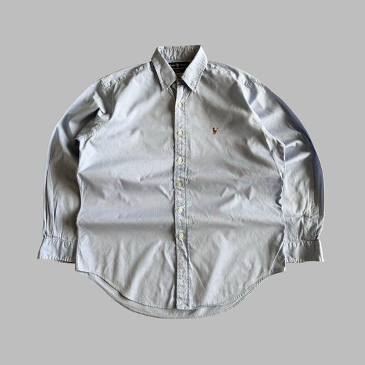 Y2K Polo Ralph Lauren Cotton Button Up Shirt - L