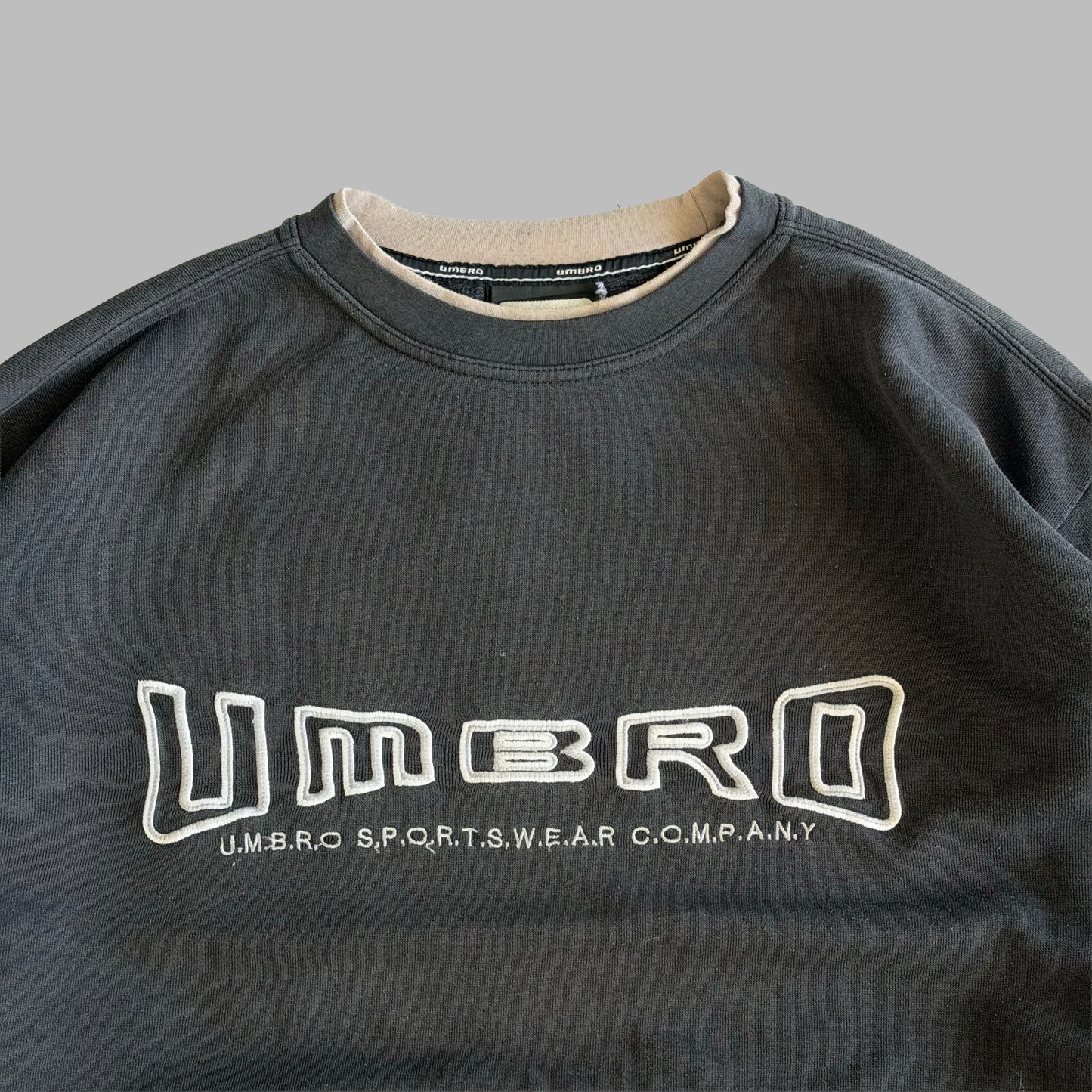 00s Umbro Spell Out Sweatshirt - Large