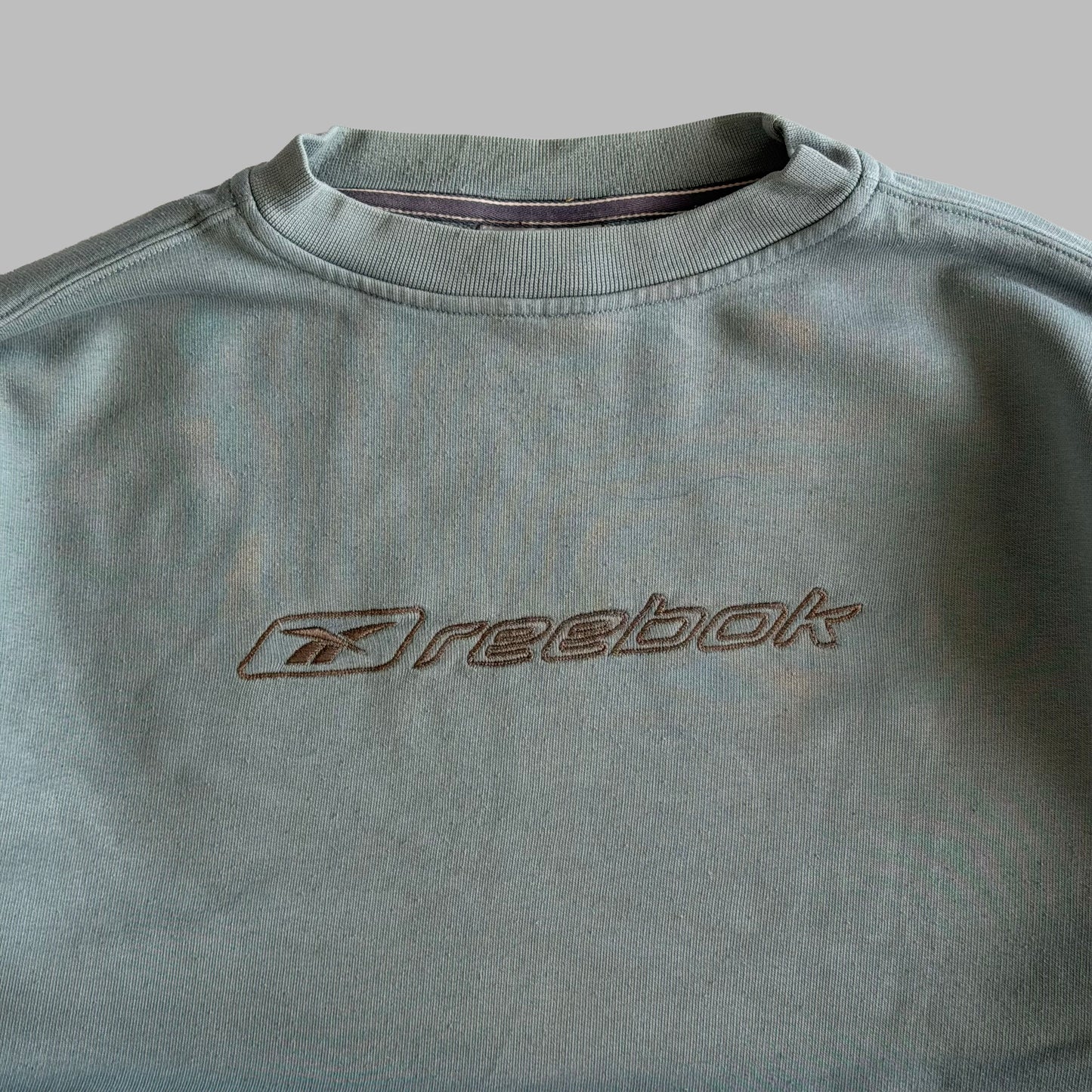 90s Reebok Embroidered Sweatshirt - Medium