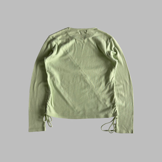 Y2K Burberry Blue Label Panelled Longsleeve - M