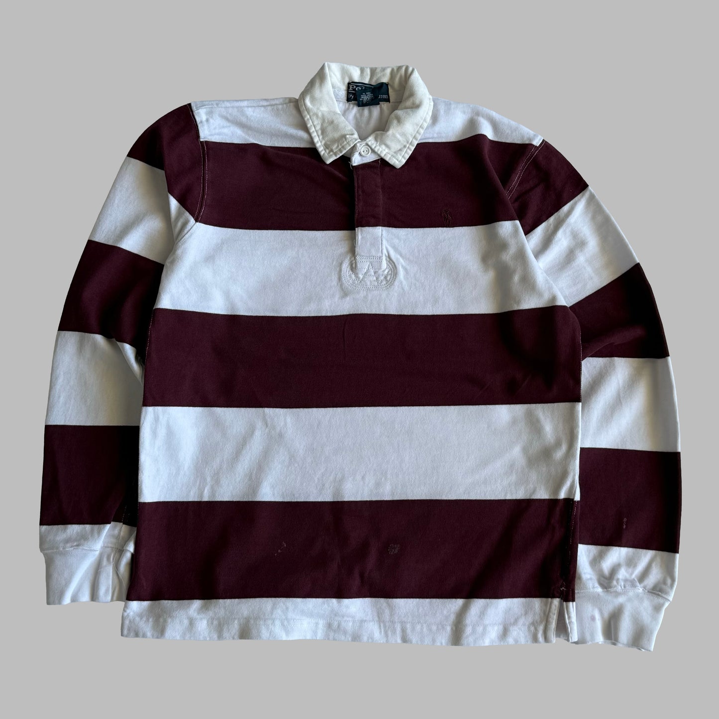 Ralph Lauren Striped Rugby Shirt - Small