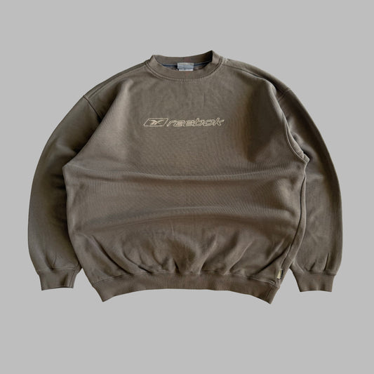 90s Reebok Embroidered Sweatshirt - Large