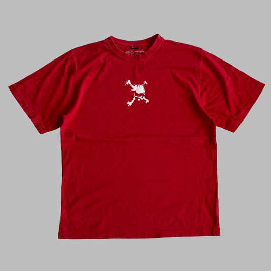 00s Oakley Skull Print T-Shirt - Medium