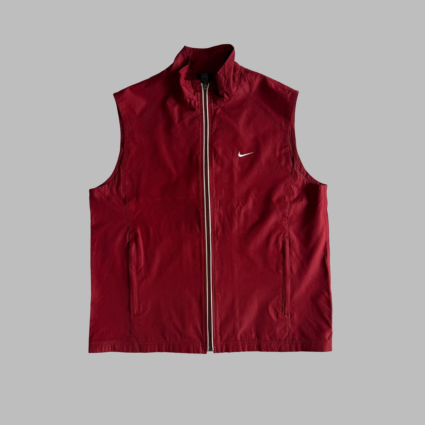 Y2K Nike Single Swoosh Track Vest - L