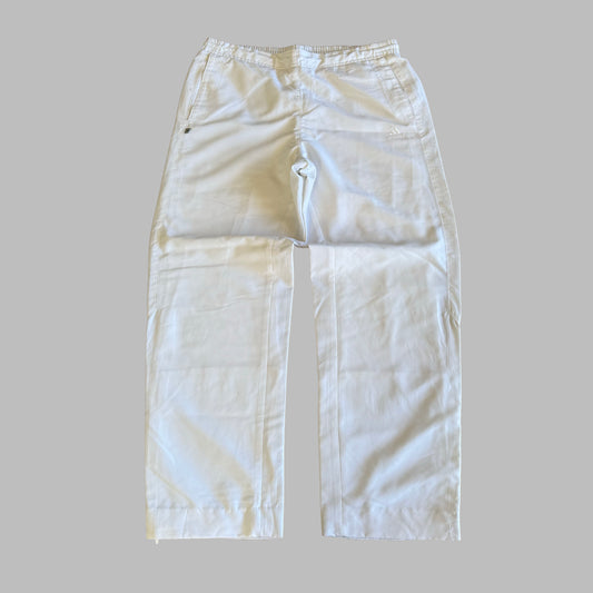 00s Adidas Wide Leg Track Pants - Medium