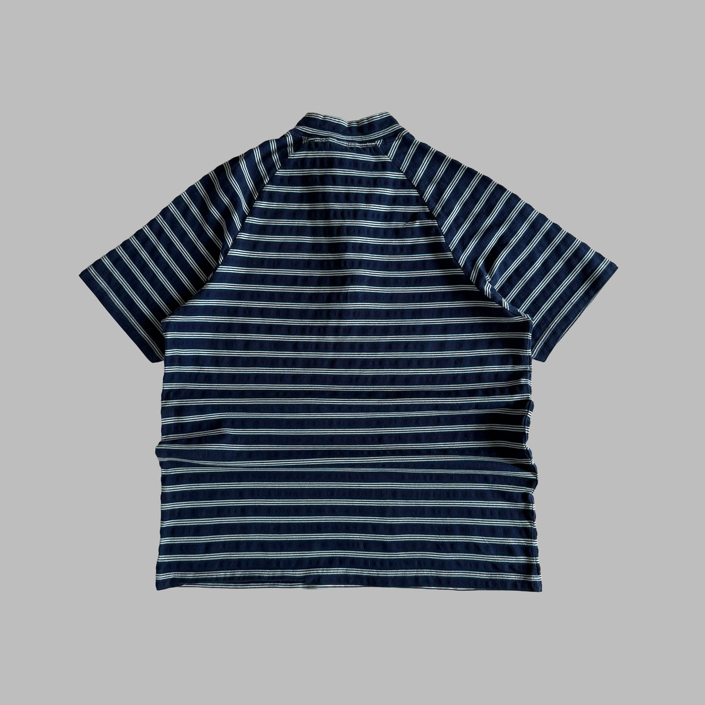 Y2K Oakley Quarter Zip T-Shirt - M