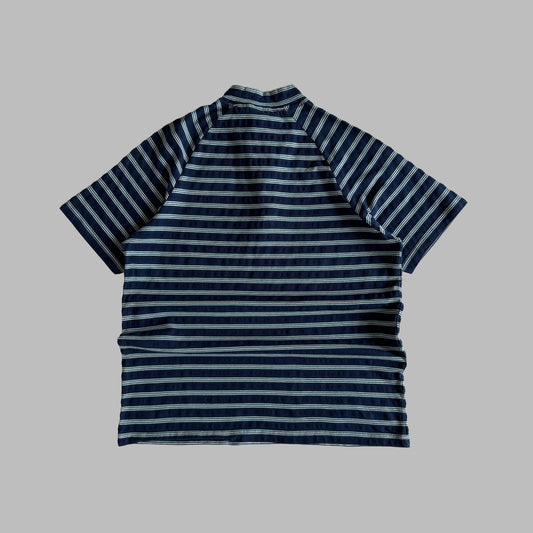 Y2K Oakley Quarter Zip T-Shirt - M