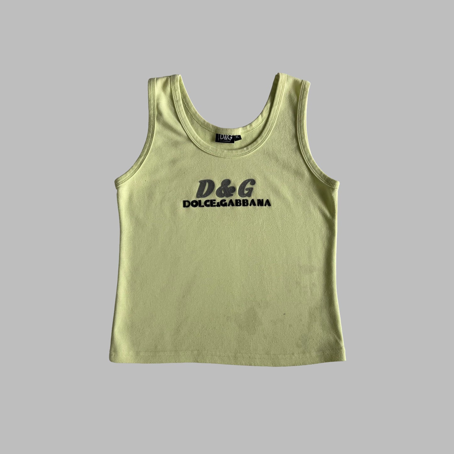 Y2K Dolce and Gabbana Tank - M