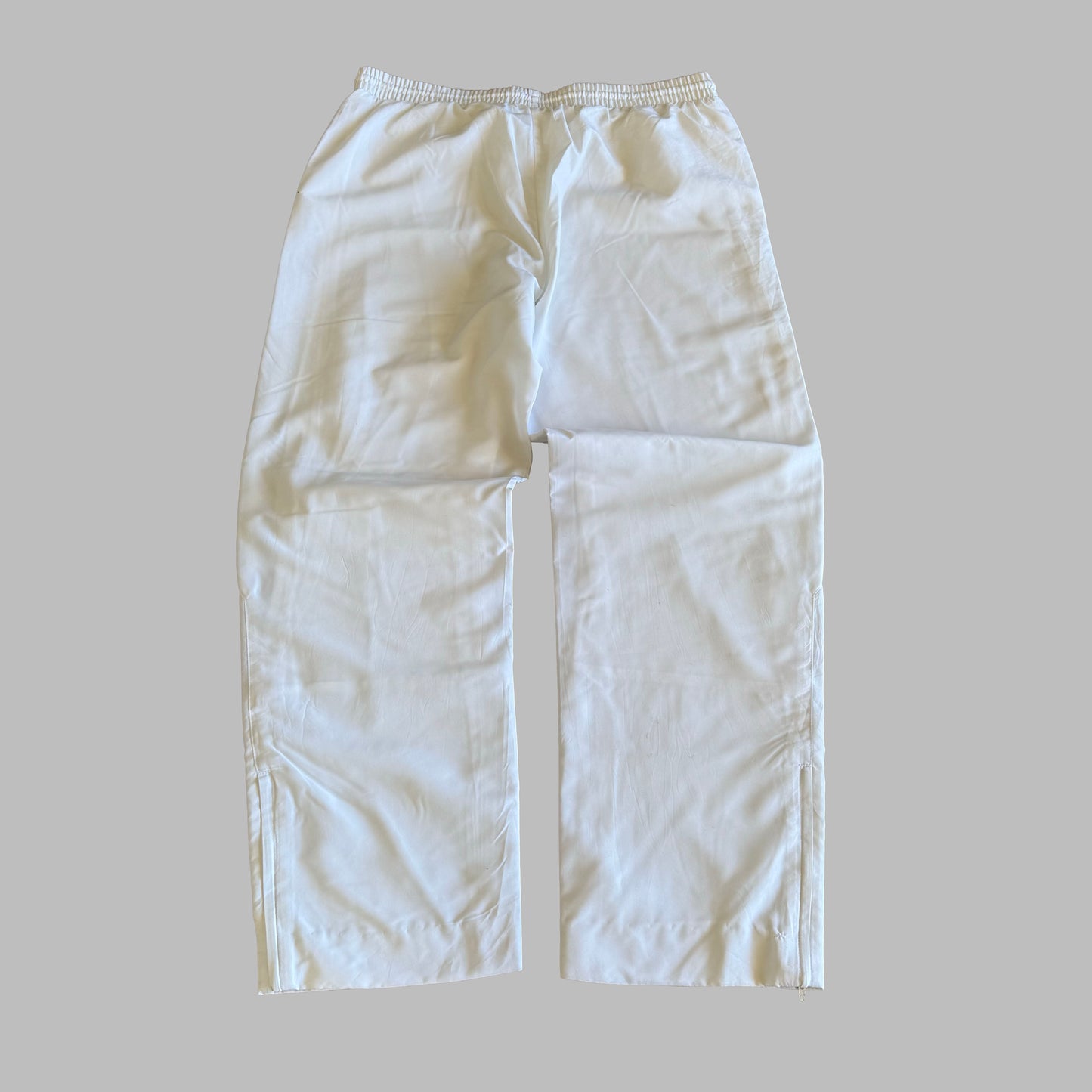 00s Adidas Wide Leg Track Pants - Medium