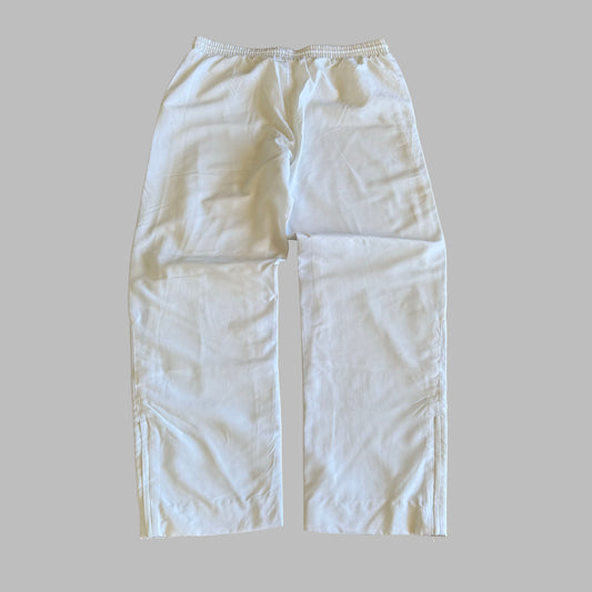 00s Adidas Wide Leg Track Pants - Medium