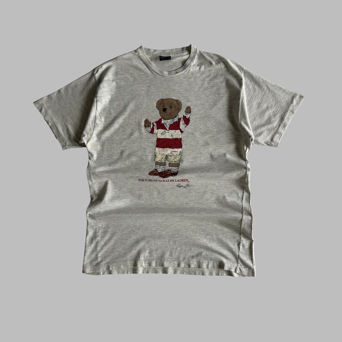 Y2K Polo Ralph Lauren Bear T-Shirt - M
