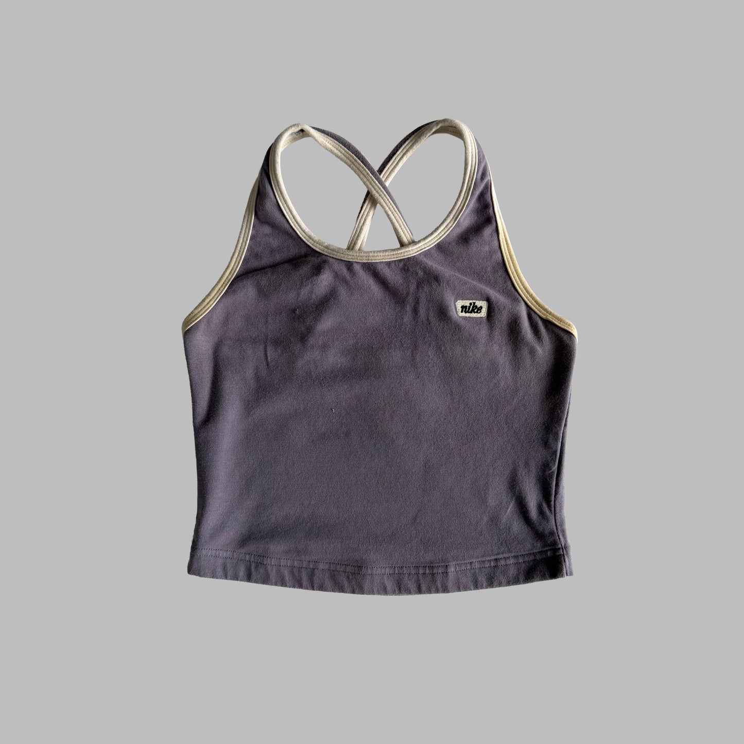 90s Nike Spell Out Activewear Tank - XS