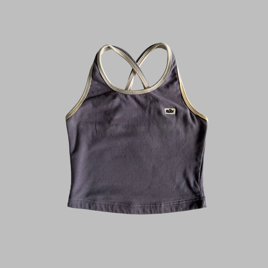 90s Nike Spell Out Activewear Tank - XS