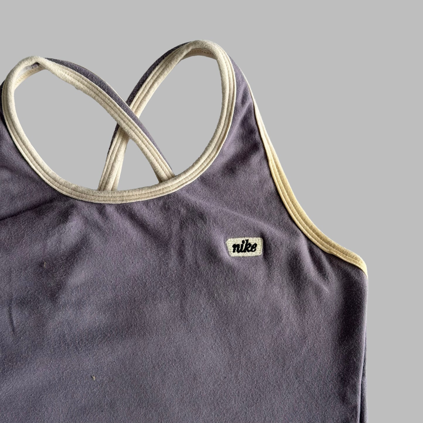 90s Nike Spell Out Activewear Tank - XS