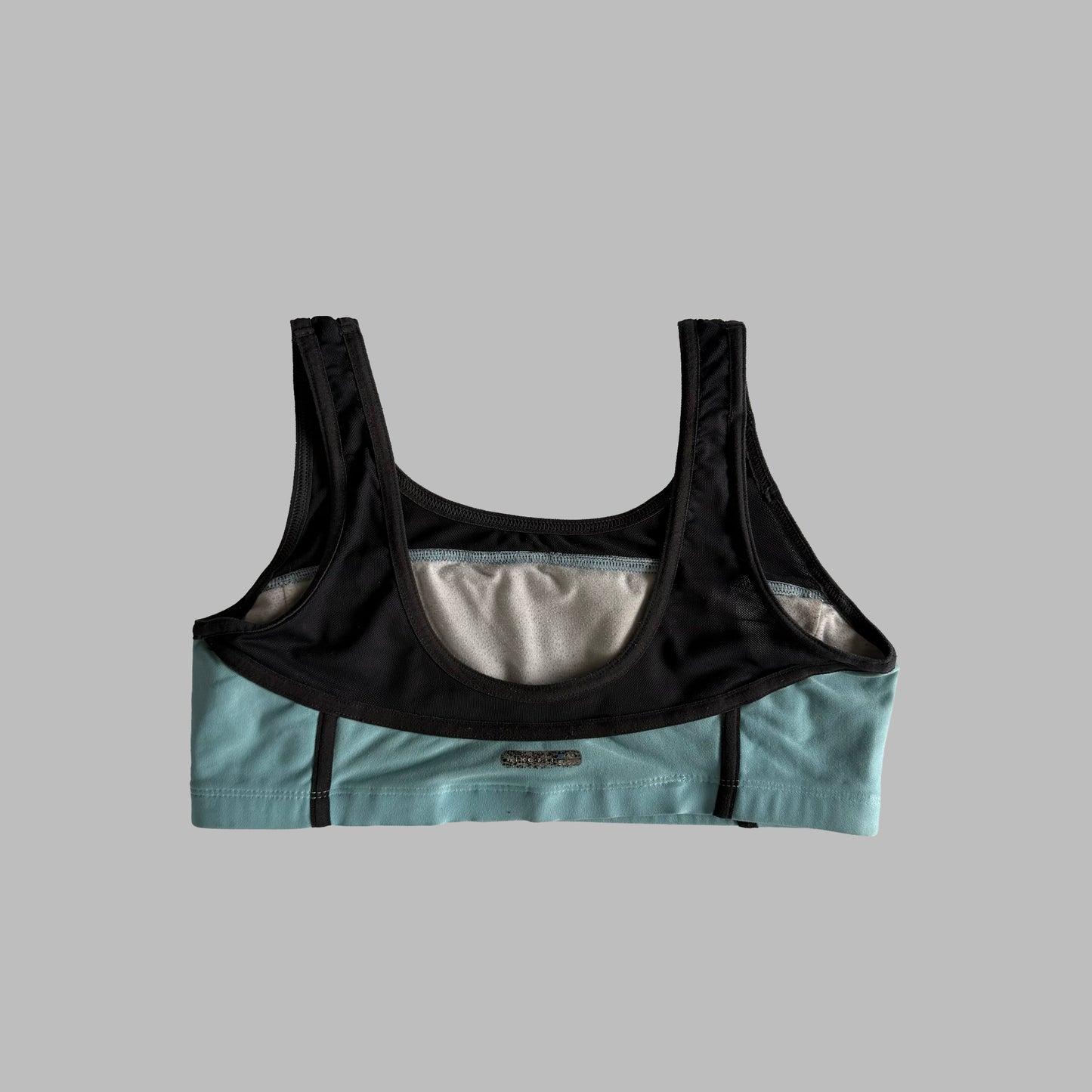 90s Nike Swoosh Activewear Crop - S