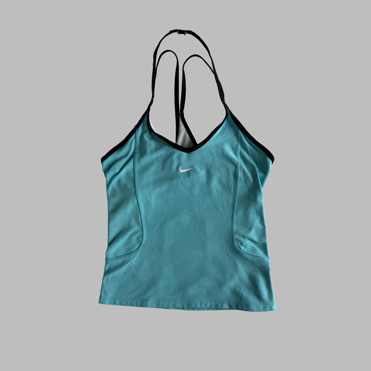 Y2K Nike Centre Swoosh Activewear Tank - S