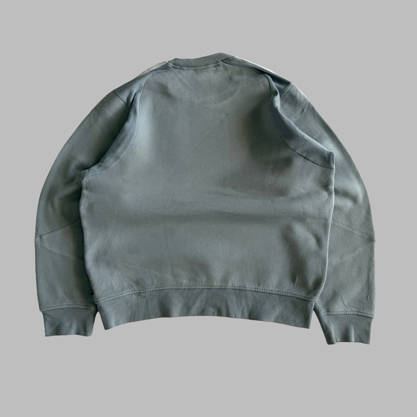 00s Adidas Three Stripe Sweatshirt - Medium