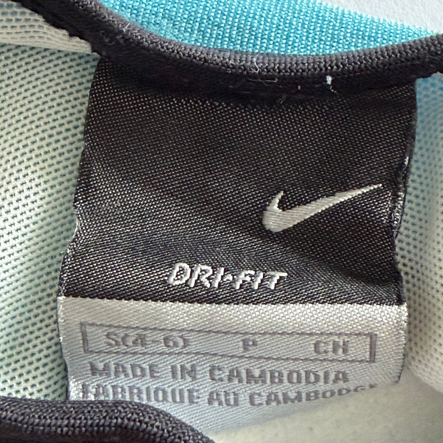 Y2K Nike Centre Swoosh Activewear Tank - S