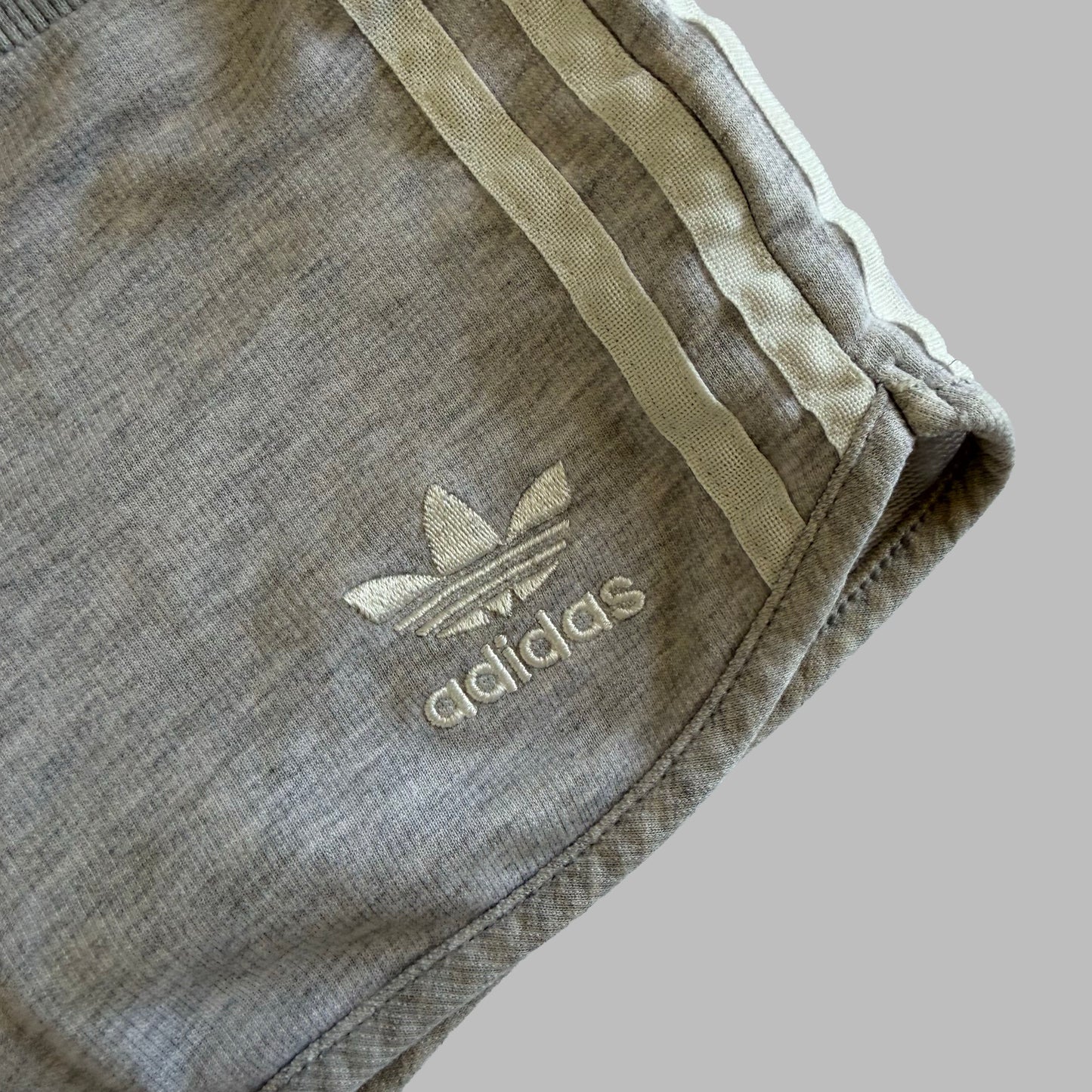 Y2K Adidas Three Stripe Micro Dolphin Shorts - S