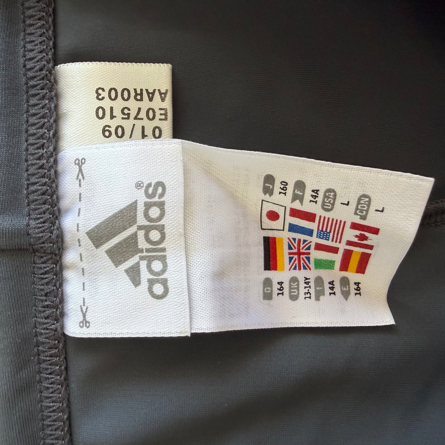 Y2K Deadstock Adidas Three Stripe Activewear Set - XS
