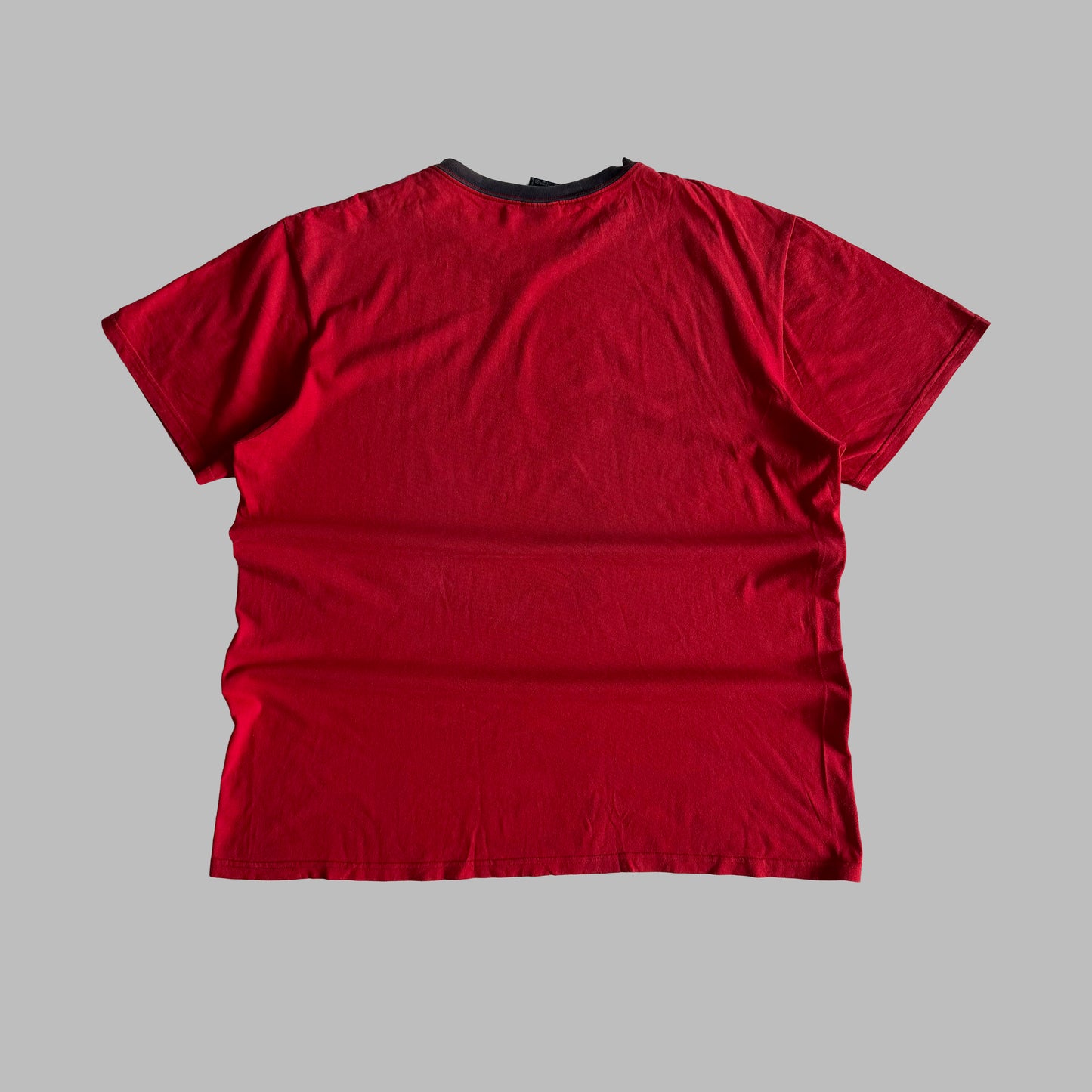 Y2K Polo Ralph Lauren Flag Ringer Tee - XL