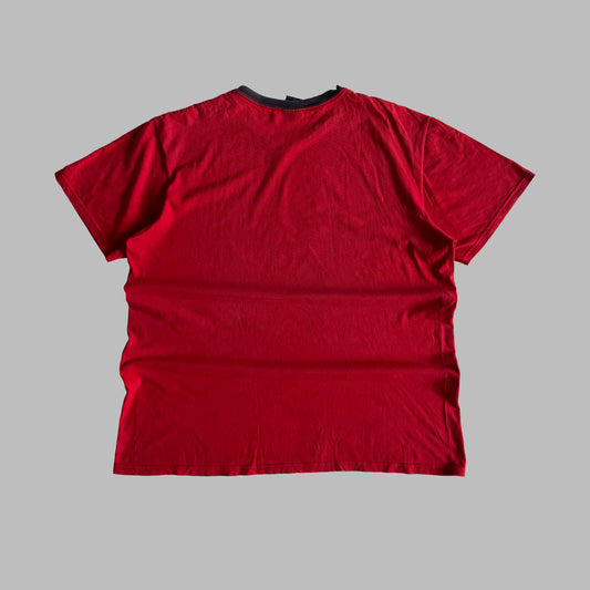 Y2K Polo Ralph Lauren Flag Ringer Tee - XL