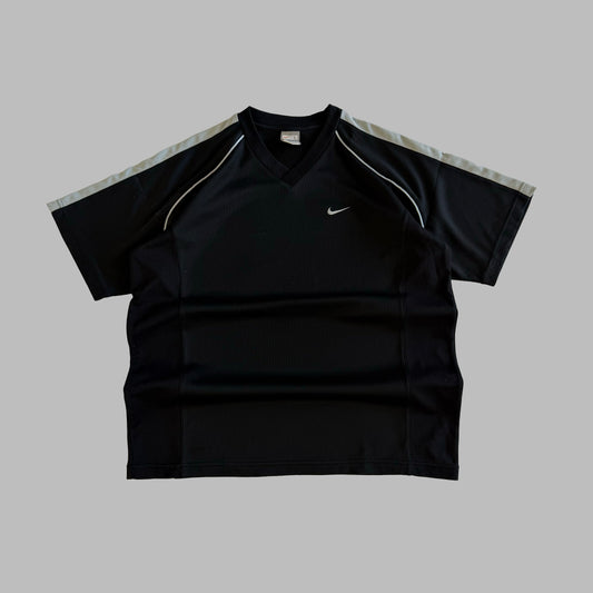 Y2K Nike Panelled Lightweight T-Shirt - L