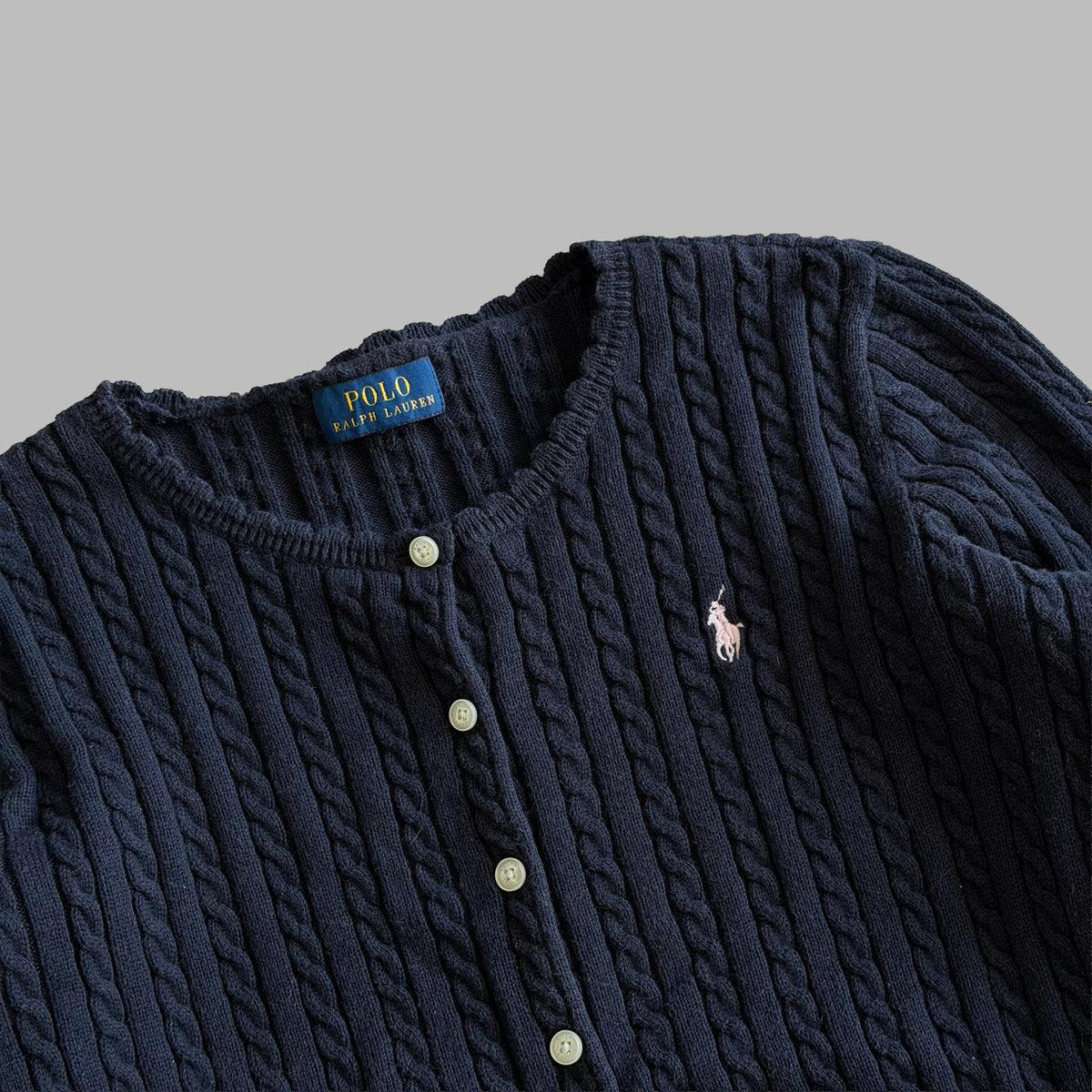 Polo Ralph Lauren Cable Knit Cardigan - S