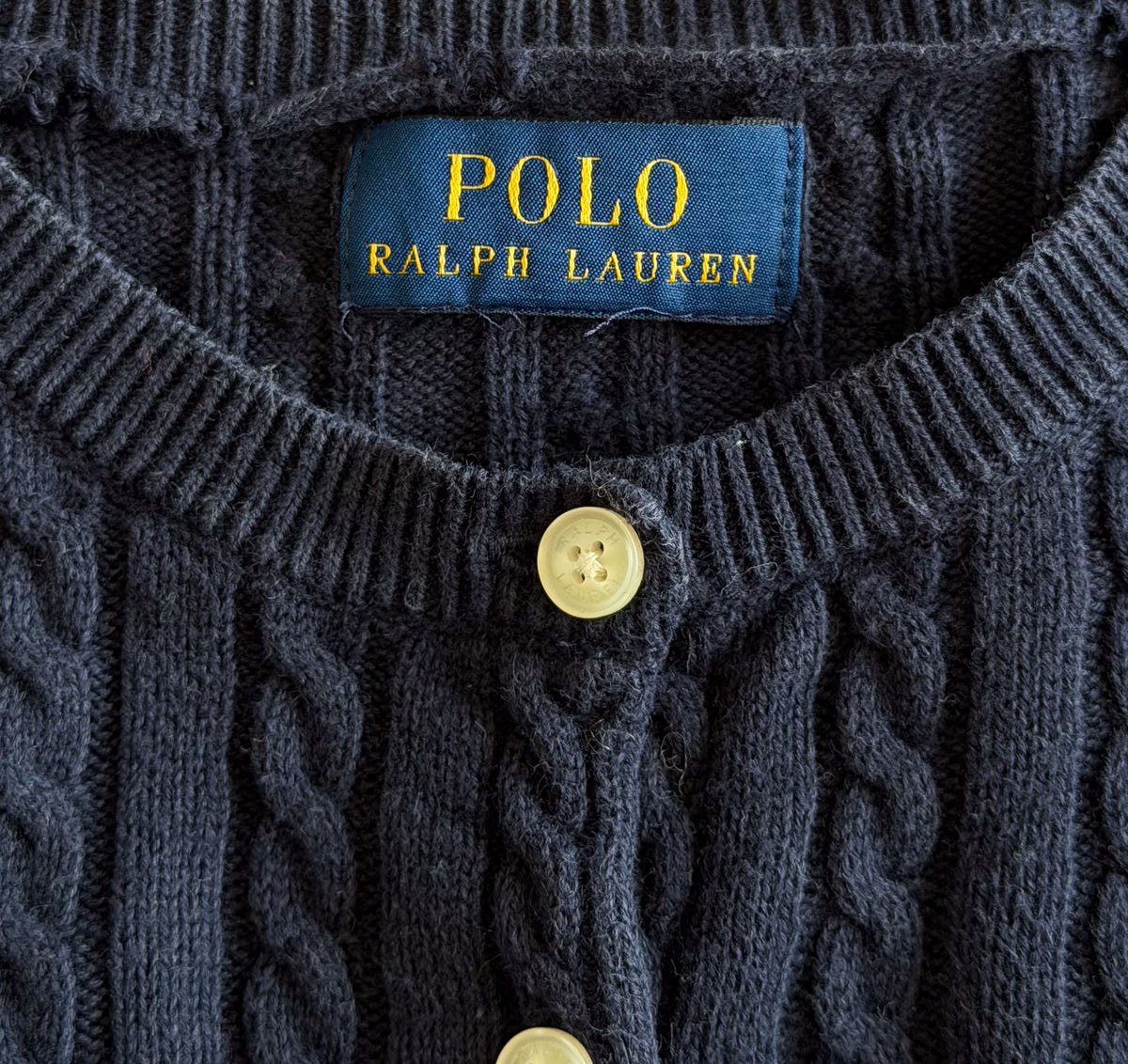 Polo Ralph Lauren Cable Knit Cardigan - XS