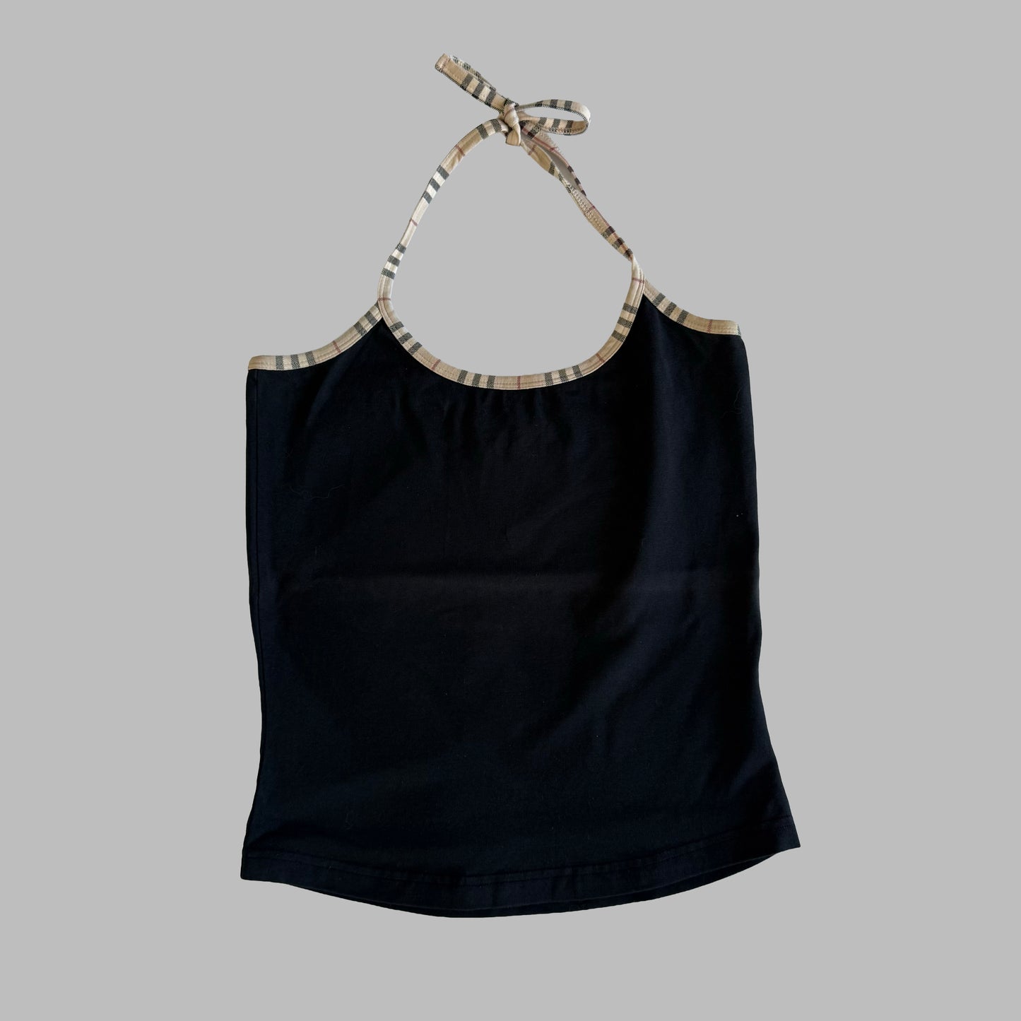 00s Burberry Halter Neck - Small