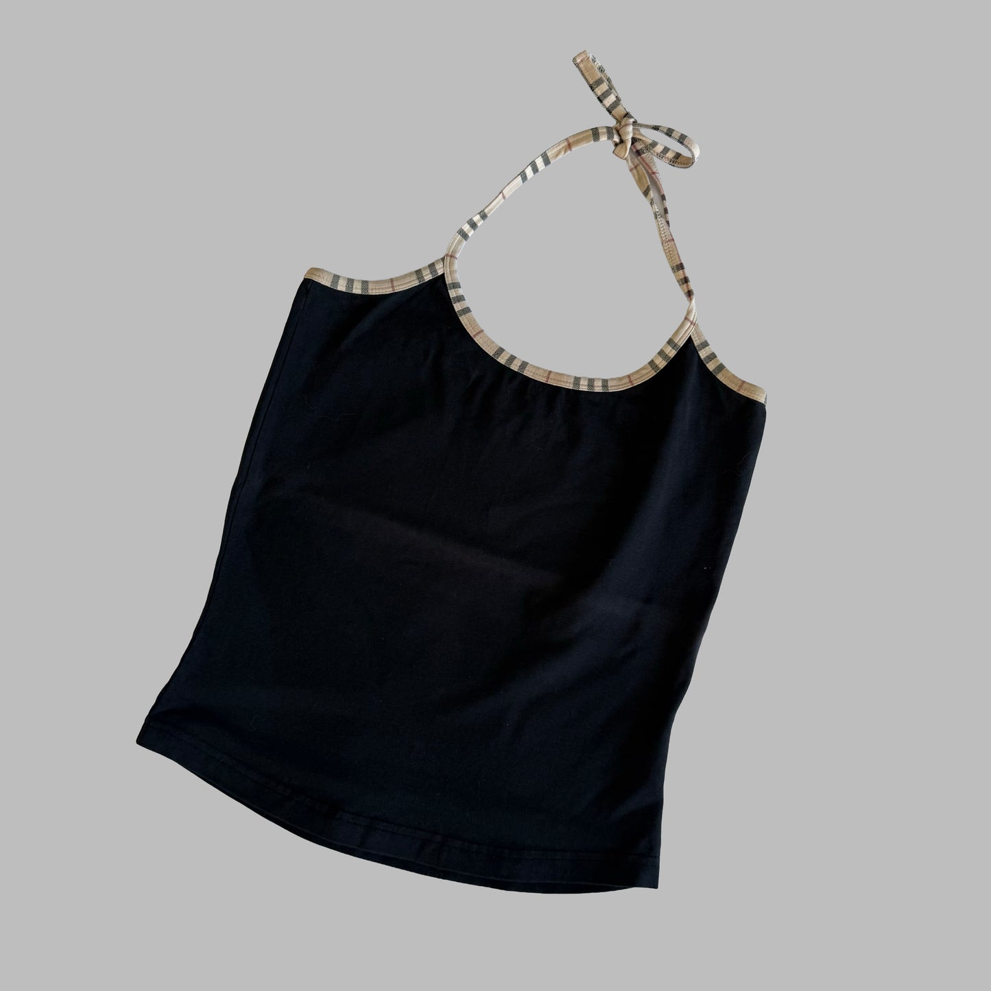 00s Burberry Halter Neck - Small