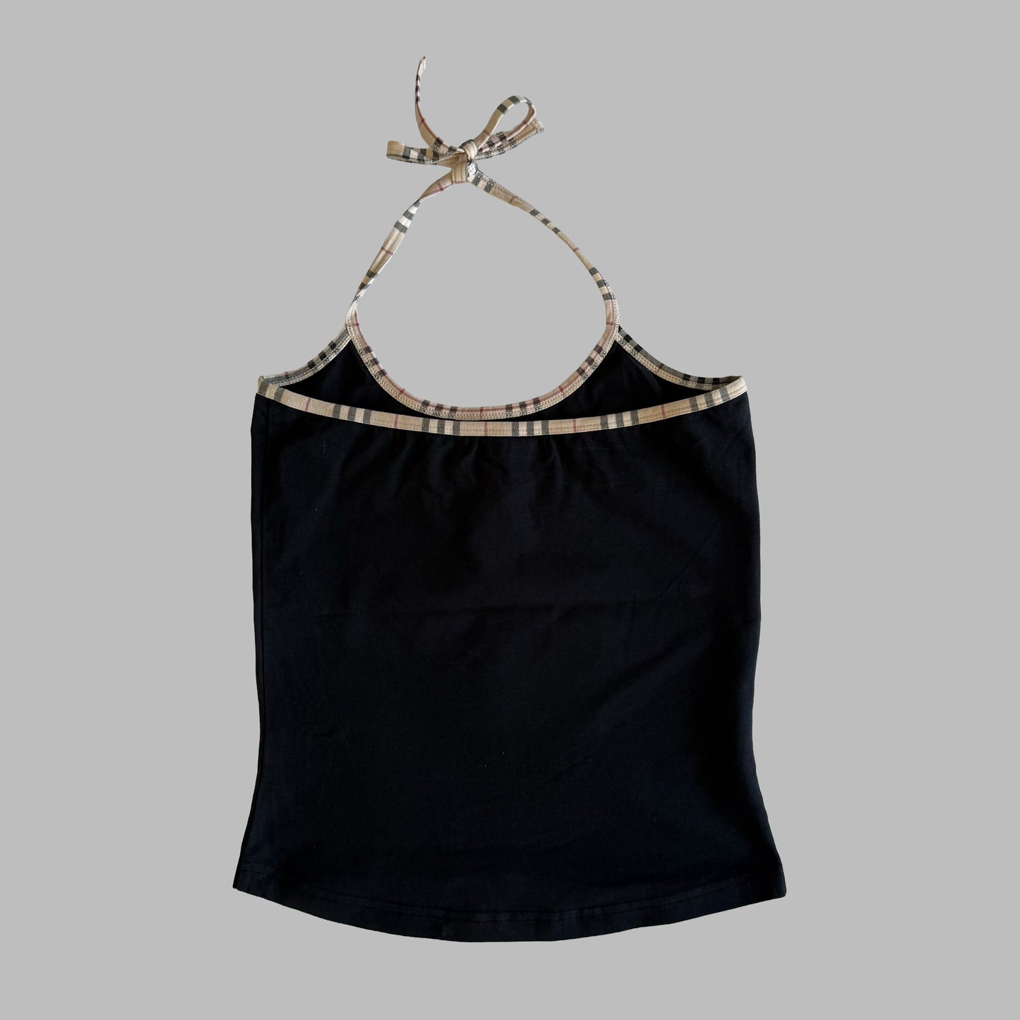 00s Burberry Halter Neck - Small