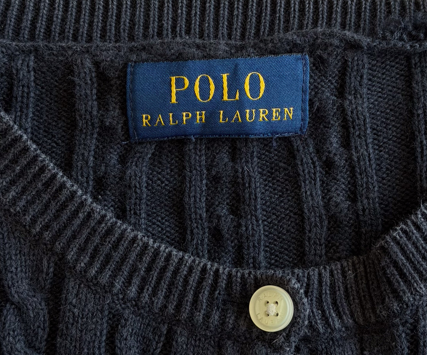 Polo Ralph Lauren Cable Knit Cardigan - M