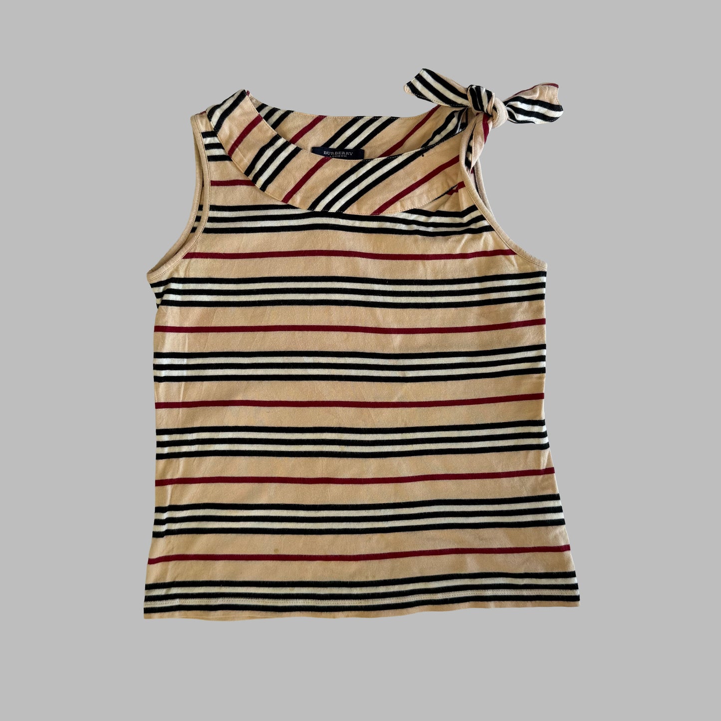 00s Burberry Striped Tank - Small